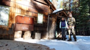 LC and RB outside cabine